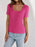 Ribbed Square Neck Short Sleeve Knit Top - Byyde