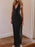 Halter Neck Wrap Maxi Dress with Tie Detail - Byyde