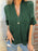 Full Size One Button Half Sleeve Cardigan Plus Size - Byyde