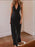 Halter Neck Wrap Maxi Dress with Tie Detail - Byyde