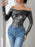 Perfee Ruched Off-Shoulder Long Sleeve Bodysuit - Byyde