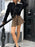 Leopard Print Mini Skirt - Byyde
