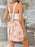 Devine Flower Wide Strap Overalls with Pockets - Byyde