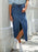 Raw Hem Front Slit Denim Midi Skirt - Byyde